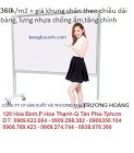 Bảng từ trắng Hàn Quốc Chống loá có khung chân di động 1.2 * 30m