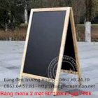 Bảng đen menu 2 mặt 550x800 mm (MS74)