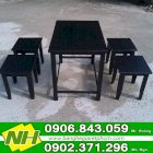 Bộ bàn ghế cafe gỗ Nguyễn Hoàng - NH2019-02