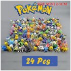 Set 24 mô hình Pokemon size mini