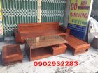 Bộ sofa gỗ xoan đào góc L 17.2 - Mạnh Hùng
