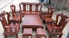 Bộ bàn ghế minh quốc đào gỗ hương vân Ngọc Hoàng