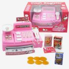 Đồ chơi máy tính tiền siêu thị mini Kitty - màu hồng