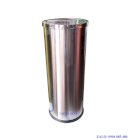 Thùng rác inox nắp lật A35