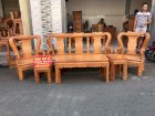 Bộ bàn ghế gỗ phòng khách - MGS046