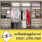 Tủ gỗ quần áo nhiều ngăn nhỏ - Đồng Phát TQA-013