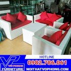 Sofa nhà hàng mây nhựa Võ Phong VP-004