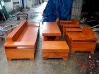 Bộ bàn ghế sofa gỗ gõ đỏ - Nội thất Thu Hà
