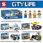 Lắp Ráp SY6957 Set 4 Kiểu Xe City