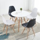 Bộ bàn tròn 4 ghế tiếp khách cho nhà nhỏ-Lavaco Mã: T105-4×207