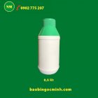 Chai nhựa hdpe 0,5 lít đựng thuốc trừ sâu Ngọc Minh