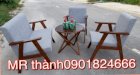 Sofa cafe nệm gỗ Thành Đạt - SFTD01