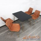 Bộ bàn ăn 4 ghế Lavaco T127-4x247G
