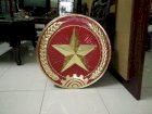 Huy hiệu quân đội bằng đồng đường kính 80cm - Đồ Đồng Việt