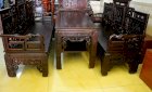 Bộ bàn ghế trường kỷ tam sơn cổ đồ DN TKCD