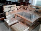 Bộ salon gỗ sồi nga Huy Tuyển SL01
