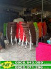 Bàn ghế quán ăn nhà hàng nhựa đúc nhiều màu Nguyễn Hoàng NH19-03-2020