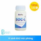 Vi sinh khử mùi phòng, khử mùi thuốc lá - BioFix Soc-L