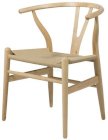 Ghế cafe wishbone chair (khung Ash) - Nội thất Thần Đồng