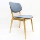 ghế gỗ cafe PLC chair (Bọc nệm 2 tầng) - Nội thất Thần Đồng