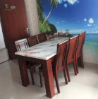Bộ bàn ăn bằng gỗ Hùng Thuận Phát HTP-BA 20