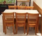 Bộ bàn ăn gỗ tự nhiên Hùng Thuận Phát HTP-BA 21