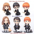 Set 6 Mô hình Harry Potter Ron Hermione Q 15cm