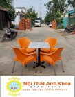 Bộ bàn ghế cafe Anh Khoa AK222