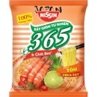 Mì ăn liền 365 mì không chiên Nissin 365 Tôm chua cay gói 68g