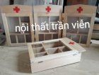 Tủ thuốc gia đình gỗ thông Nội thất Trần Viễn