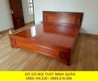 Giường xoan đào Minh Quân MQ010 (kích thước 160x200 cm)