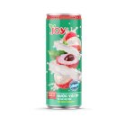 Thùng 24 lon 325ml Nước vải ép với Nano Collagen JOY