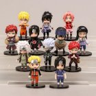 Set 12 mô hình nhân vật Phim Naruto 6-7cm