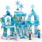 Lắp Ráp 2217 Lâu Đài Băng Frozen Elsa & Anna - 463pcs