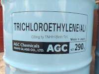 Dung Môi Hóa Chất Trichloroethylene, Tce Asahi & Kanto (C2Hcl3 ) 290 Phuy