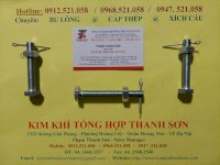 (Ốc Bu Lông Có Lỗ Bắt Chốt Chẻ Mạ Kẽm M6,M8,M10,M12,M14,M16) C.ty Bu Lông Ốc Vít Thanh Sơn - Hà Nội Có Bu Lông Lắp Chốt Chẻ,Bu Lông Có Lỗ Nêm Chì, Ê Cu Xẻ Rãnh, Chốt Chẻ,Bu Lông Tai Hồng,