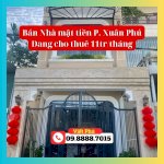 Bán Nhà Mặt Tiền Nguyễn Đỗ Cung, Xuân Phú - Đang Cho Thuê 11 Tr/Tháng - Giá Chỉ 3.8X Tỷ!