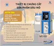 Thiết Bị Chưng Cất Xăng Dầu Tự Động Astm-D86