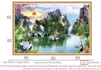 Tranh Phong Cảnh Thiên Nhiên Giao Hòa - Gạch Tranh 3D