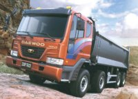 Xe tải ben Daewoo Dump K4DEF DE12TIS EURO II 23 tấn