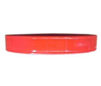 Dây nhựa phản quang bản 2.5cm màu đỏ cam VPQ-VN-15