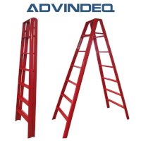 Thang nhôm chữ A 14 bậc ADVINDEQ AV307 (red)