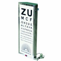 Bảng đèn thử thị lực kiểm tra tật khúc xạ chữ ZU