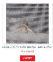 Lưới chống muỗi Kim Long 2