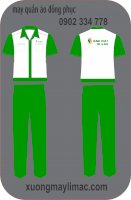 Quần áo bảo hộ lao động cho nhân viên cây xăng - Limac