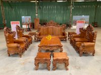 Bộ sofa cổ điển gỗ gõ đỏ 9 món siêu VIP2-BBG353VIP
