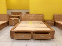 Giường ngủ gỗ sồi 1m6 – LCMGN05