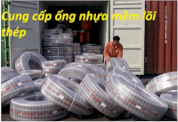 Ống nhựa mềm lõi thép phi 48 /50m /1 cuộn Hoàng Trang