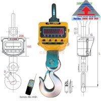 Cân treo điện tử Jadever  JC  600kg