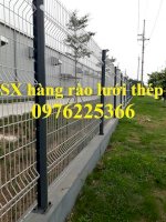 Hàng rào lưới thép chấn sóng trên thân D5a(50*200) Hưng Thịnh